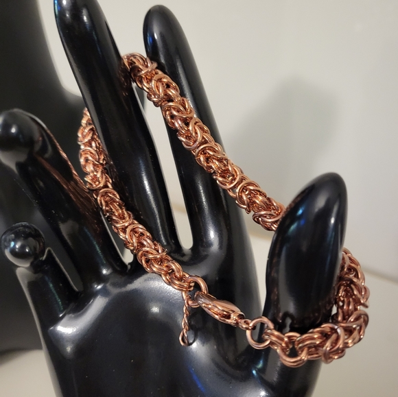 RARE! PC Timna Collection Turquoise & Copper Jewelry Set - Ring Size 8 - Picture 8 of 9